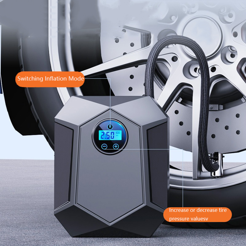 DC12V Portable Wired Car Tire  - Air Compressor recension och pris