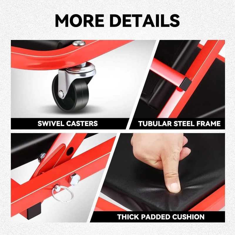 Z-Car Creeper Workshop Rolling - Garage Creeper Roller recension och pris
