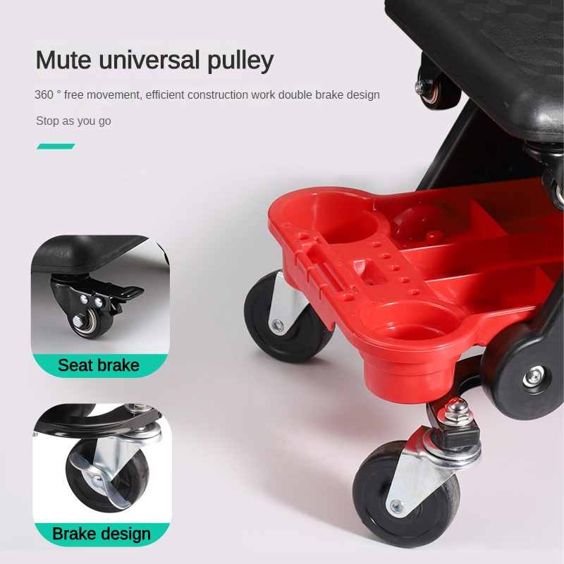 Multi-Function Creeper Chair M - Garage Creeper Roller recension och pris
