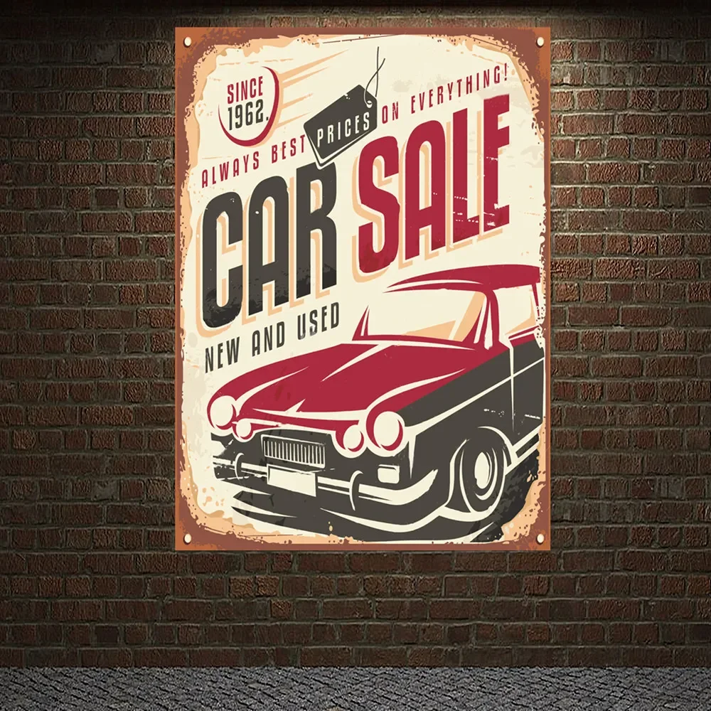 Vintage CAR SALE SERVICE Poste - Auto Repair Shop For Sale recension och pris