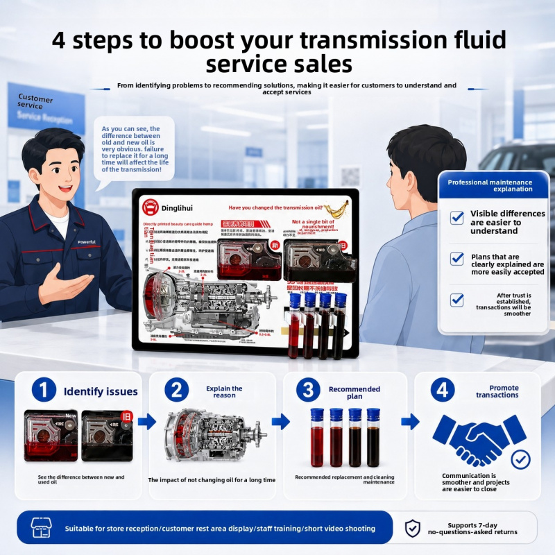 Transmission Oil Demonstration - Auto Repair Shop For Sale recension och pris