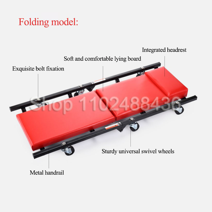 Thickening Car Creeper Board,  - Garage Creeper Roller recension och pris